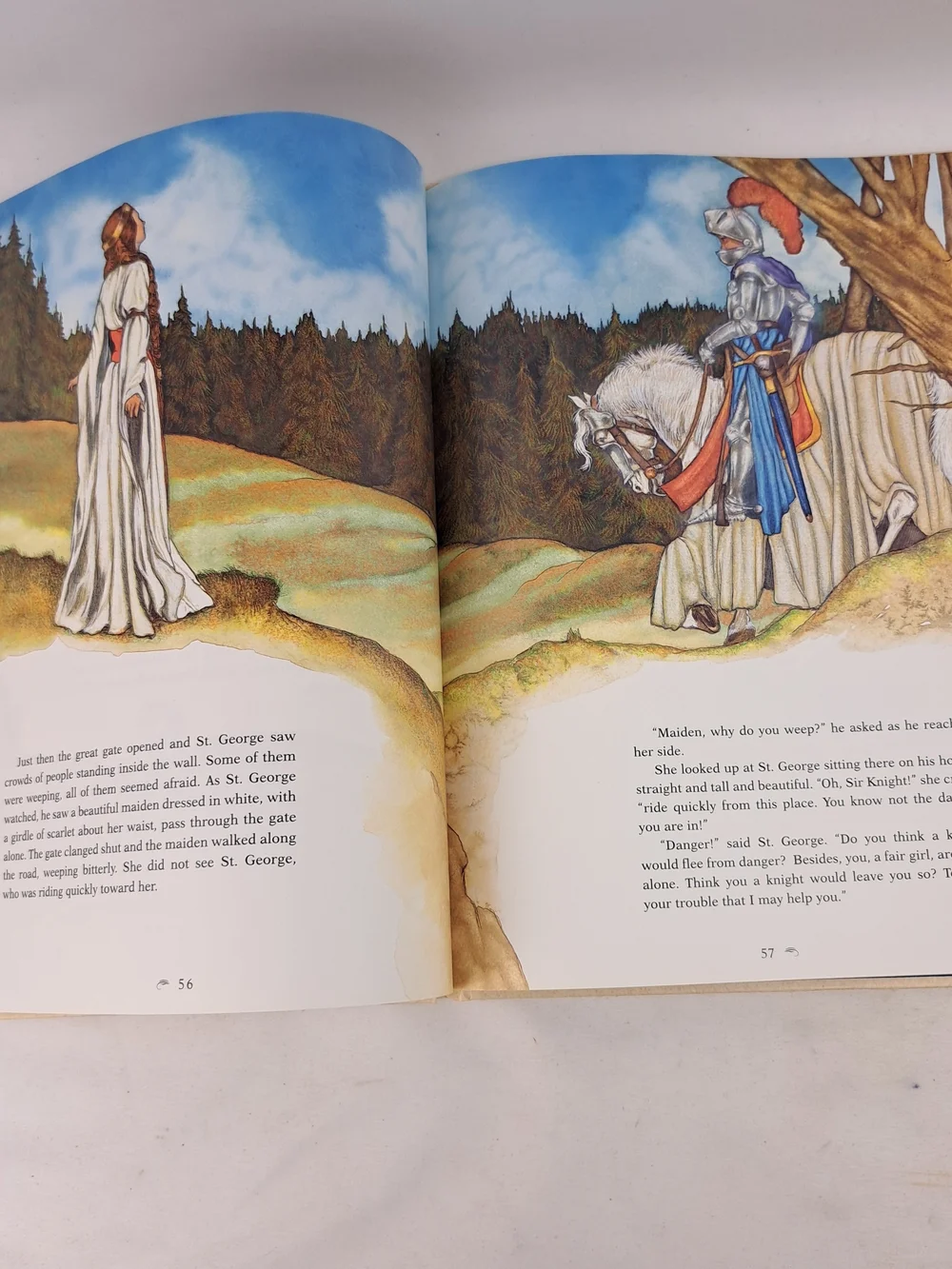 The Children's Book of Virtues by - William J. Bennett Cream Cover